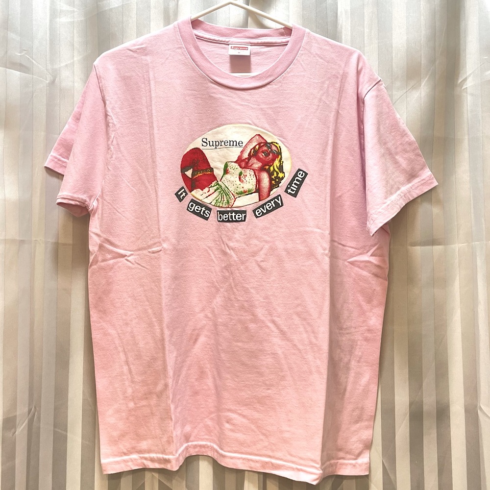Supreme chicken dinner pink Tee